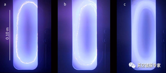 真空弧放電下不同尋常的陰極腐蝕圖案